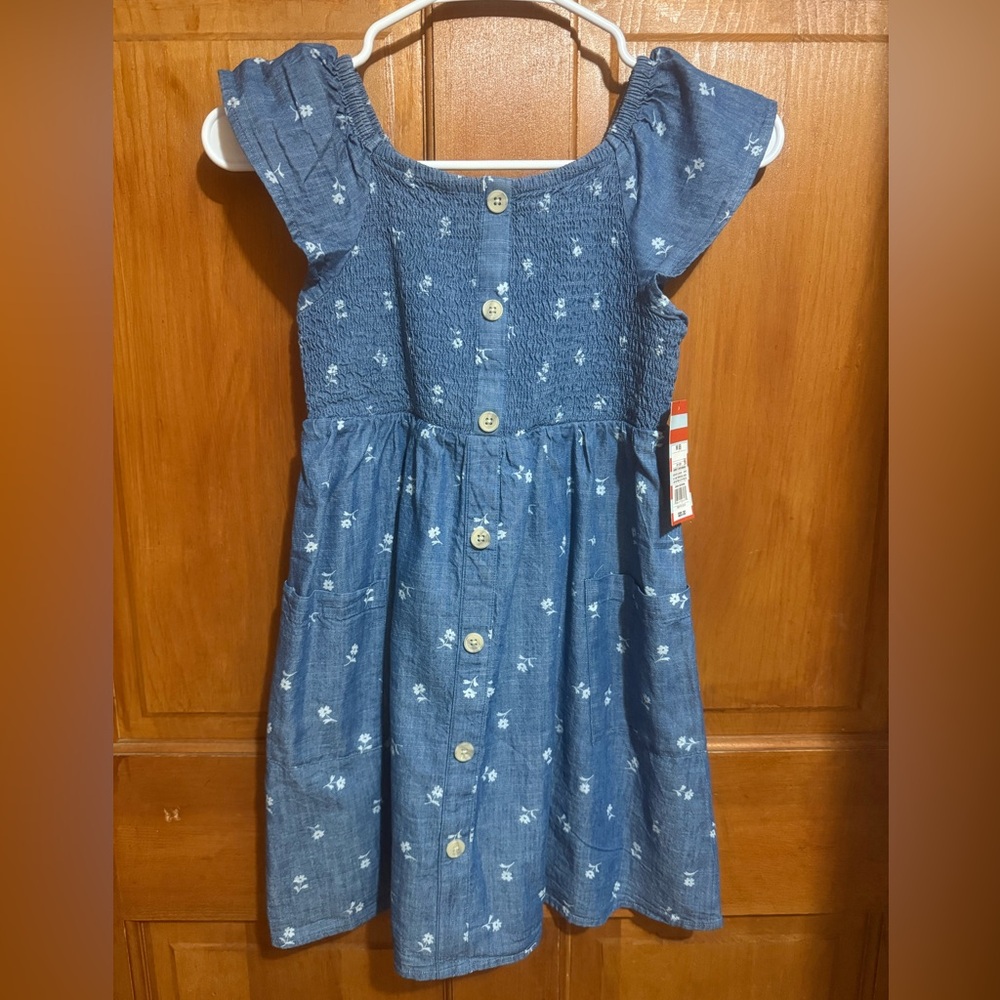 Blue Floral Dress